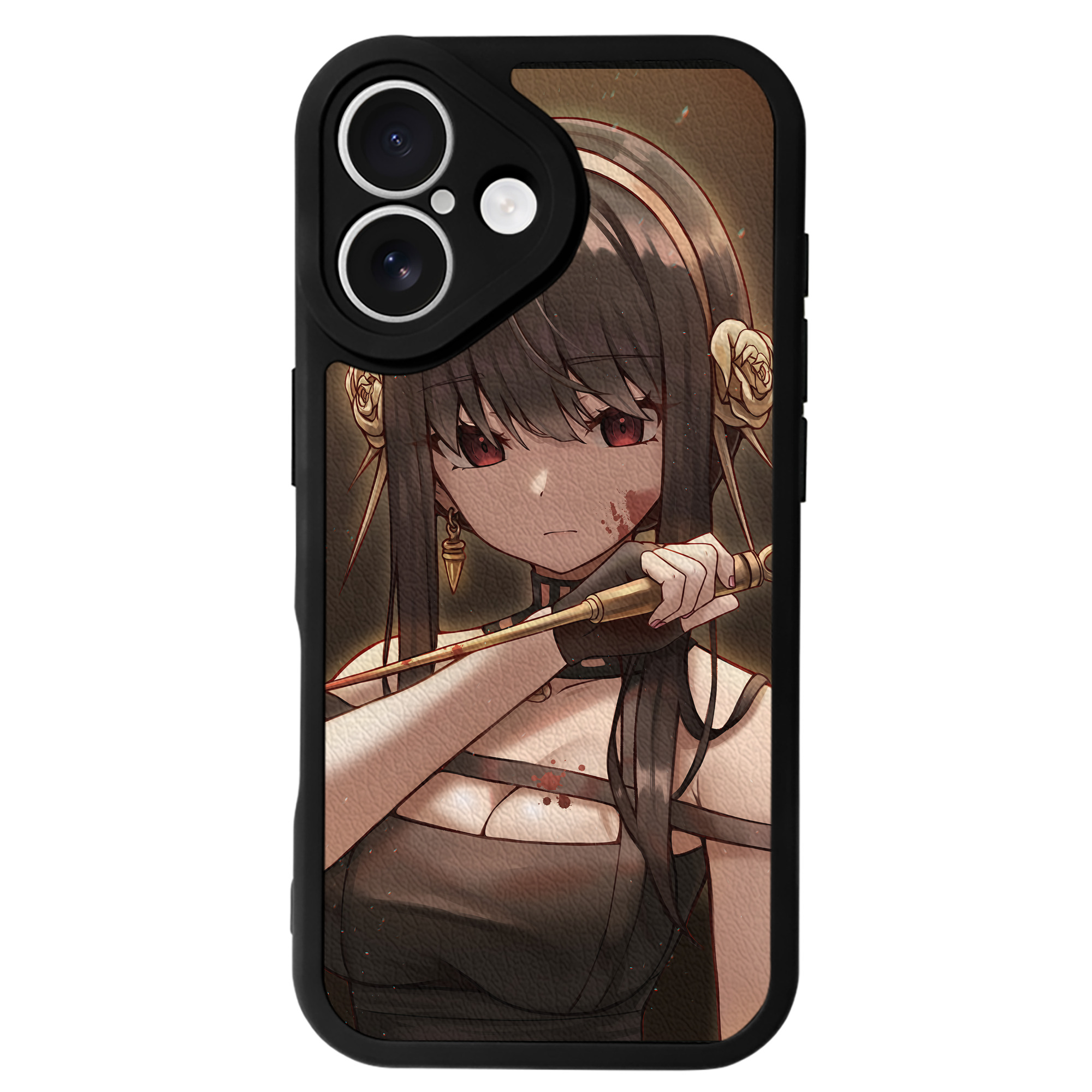 （画像用） SPY×FAMILY间谍家家酒 【iPhone 16シリーズ対応】シリコンスマホケース（レザー調） 材質：シリコン